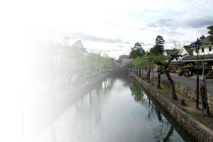 Canal in Kurashki, Japan